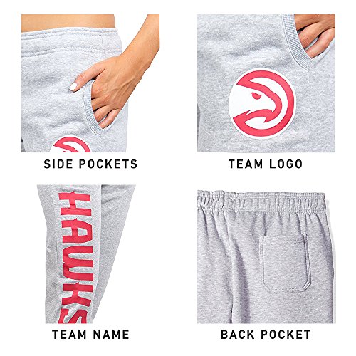 Ultra Game NBA Women's Jogger Pants Active Logo Fleece Sweatpants Pricepulse