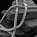 Sterling Silver Italian 3mm Solid Franco Square Box Link .925 Necklace Chain 16