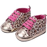 TM FL Newborn Baby girl Infant Toddler Soft 11cm 4.33Inch gold leopard