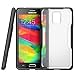 Samsung Galaxy Note 4 Case, SUPCASE Unicorn Beetle Series Premium Hybrid Protective Bumper Case for Galaxy Note 4 (2014 Release), Frost Clear/Black