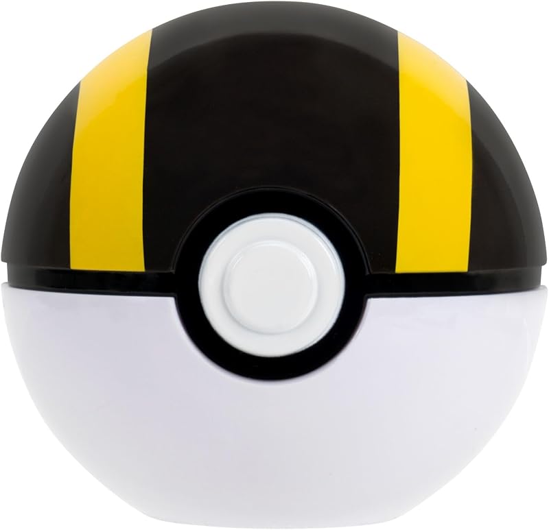 Set de cinturón Pikachu Clip ‘N’ Go de Pokémon: Figura de Batalla de Pikachu de 5 cm con Honor Ball, Ultra Ball y cinturón temático de Tipo eléctrico.