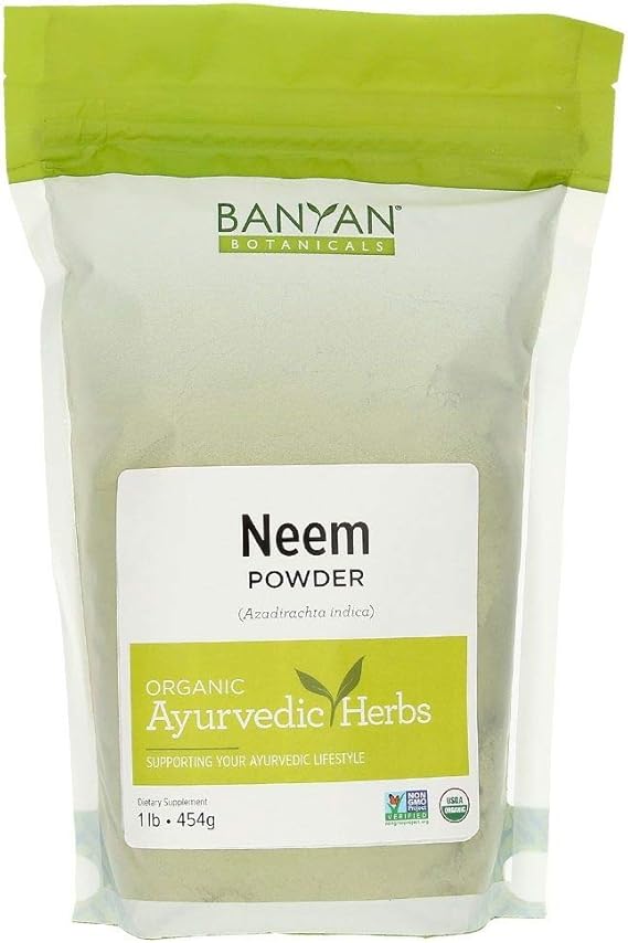 Banyan Botanicals Neem Powder Organic Neem Leaf Powder