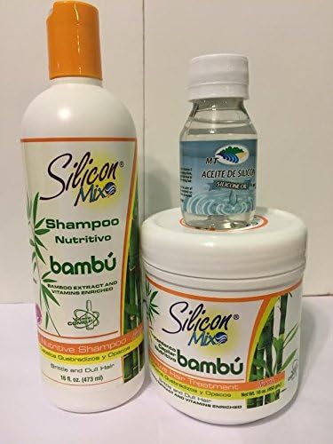 Silicon Bambu 16 Oz Combo Set + Silicon Hair Oil!