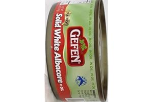 JOYCIE GEFFEN Gefen Solid White Albacore In Oil 6 Oz. Kosher for Passover Pack Of 3