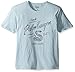 Lucky Brand Men's Palm Canyon Graphic Tee, Spring Blue Slub, Large