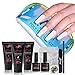 Astound Beauty Polygel Nail Kit - 30ml Polygel with Color Change and Dual Forms - Professional Nail Extension Gel Mini Kit