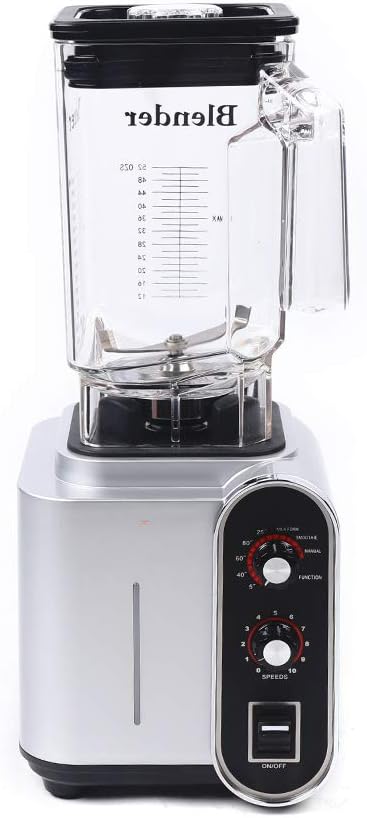 Countertop Blender, 1500W Timer & 10-Speeds Professional High-Speed Blender 24000r/min Commercial Ice Crush, Blender for Making Smoothies, Juices, Powdered Powder, Ground Meat, Milkshakes