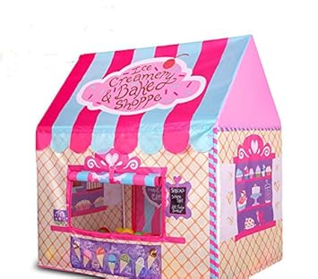 indoor outdoor play tents Ice Cream and Bakery Shop Play Tent