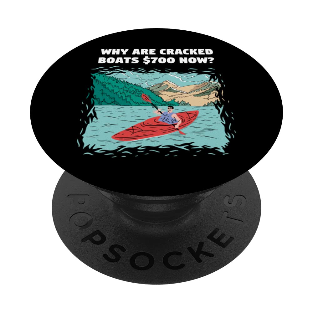 Why Are Cracked Boats $700 Now? Whitewater Kayaking PopSockets Swappable PopGrip