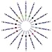 U.S. Art Supply 18 Color Set of Fine Point Tip Oil Based Paint Pen Markers - Permanent Ink that Works on Most Surfaces Glass, Wood, Metal, Rubber, Rocks, Stone, Arts, Crafts & Tools