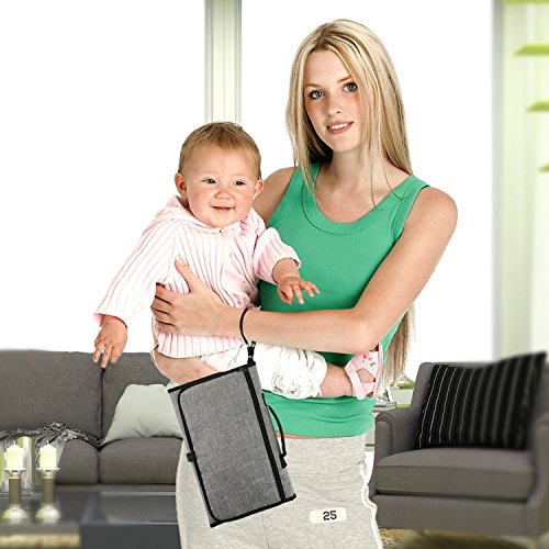 image for TedGem Diaper Changing Pad Kit, Waterproof Portable Diaper Changing St