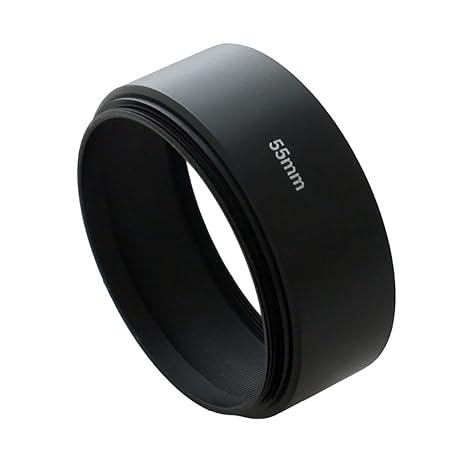 ceari 55 mm estándar metal Parasol de objetivo para Sony NEX-3 NEX ...