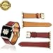 Apple Watch Band 42mm 38mm Genuine Calf Leather iWatch Sport Series 1 Series 2 Series 3 Strap for Women Men