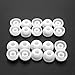 APG 10 Pairs Large Clear Replacement Silicone Earbud Tips for in Ear Earphone