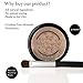 Root Touch Up and Concealer Powder - 11 True-to-Nature Shades - Zero Fragrance, Talc or Parabens - Hairline Powder With Brush by NuBeauti (Blonde)