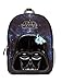 Star Wars Luggage Darth Vader Light up 16" Backpack, Black,One Size
