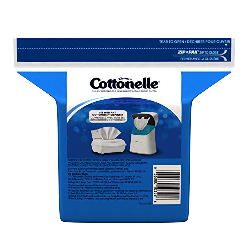 Cottonelle Fresh Care Flushable Moist Wipes Refill, 168ct New eBay