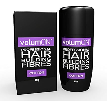 Volumon Professional Hair Gebäude Fibres- Haarausfall Concealer- Baumwoll- 12g- LIGHT BROWN