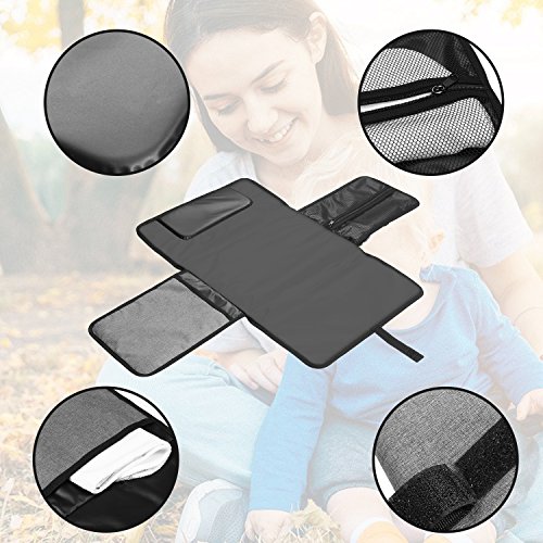 Foldable Waterproof Baby Diapers Changing Pad Kits Mattress, Unisex Replaceable Infant Covers Changing Station Mat, for Infants & Newborns
