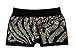 Girls Spandex Stretch Shorts for Gymnastics or Dance with Zebra Sequin Design by Lizatards