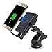Wireless Charger,HTOCINQ Qi Wireless Charging 2-in-1 Car Mount for Samsung Note 5,Galaxy S7/S7 Edge/Plus, Galaxy S6/S6 Edge/Plus and iPhone X,iPhone 8/Plus