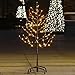 LIGHTSHARE 3FT 112LED Star Light Tree, for Home Festival Party Christmas, Indoor and Outdoor Use, Warm White