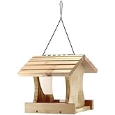 Audubon Wild Bird 1.5 lb. Cedar Platform Bird Feeder 1 Ports