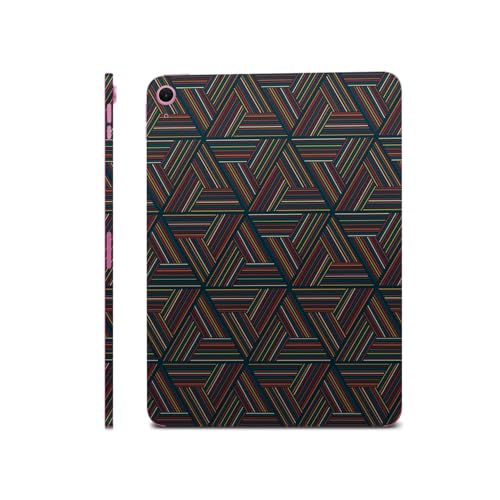 iPad Skin Compatible with Apple iPad A16 11 Gen (2025) - Triangle Stripes - Pre…