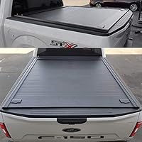 Amazon Com Syneticusa Aluminum Retractable Low Profile Waterproof Tonneau Cover For 2014 2018 Silverado Sierra 1500 5 8 5 8ft Short Truck Bed Cargo Automotive