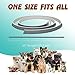 Jmxu’s Flea & Tick Prevention for Dogs and Cats, Flea and Tick collar for Dogs and Cats, One Size Fits ALL! 25 inch, ALLERGY FREE, 8 MONTH PROTECTION
