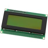 HiLetgo 2004 20X4 LCD Display Screen Serial with I2C Adapter - Yellow Green Color LCD for Arduino Raspberry Pi