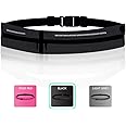 MATEPROX Slim Running Belt Waist Pack Bag,Ultra Light Bounce Free Waist Pouch,Water Resistant Belt Fanny Pack for Hiking Fitn