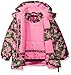Pink Platinum Girls' Camo Heart Print Better Snowsuit