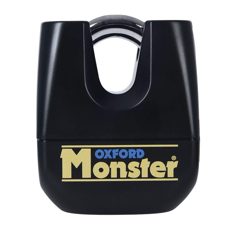 Oxford OF31 Monster Padlock ONLY, Black, One Size