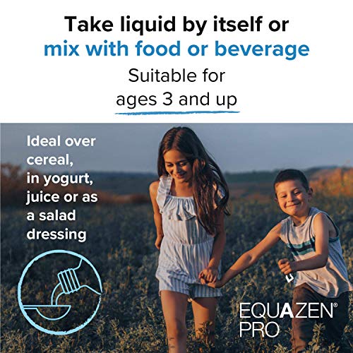 Fish Oil for Kids EQUAZEN PRO Kids Liquid Omega 3 6 Fish Oil with EPA
