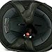 VCAN V5 Cruiser Intricate Butterfly Flat Black Medium Half Helmet