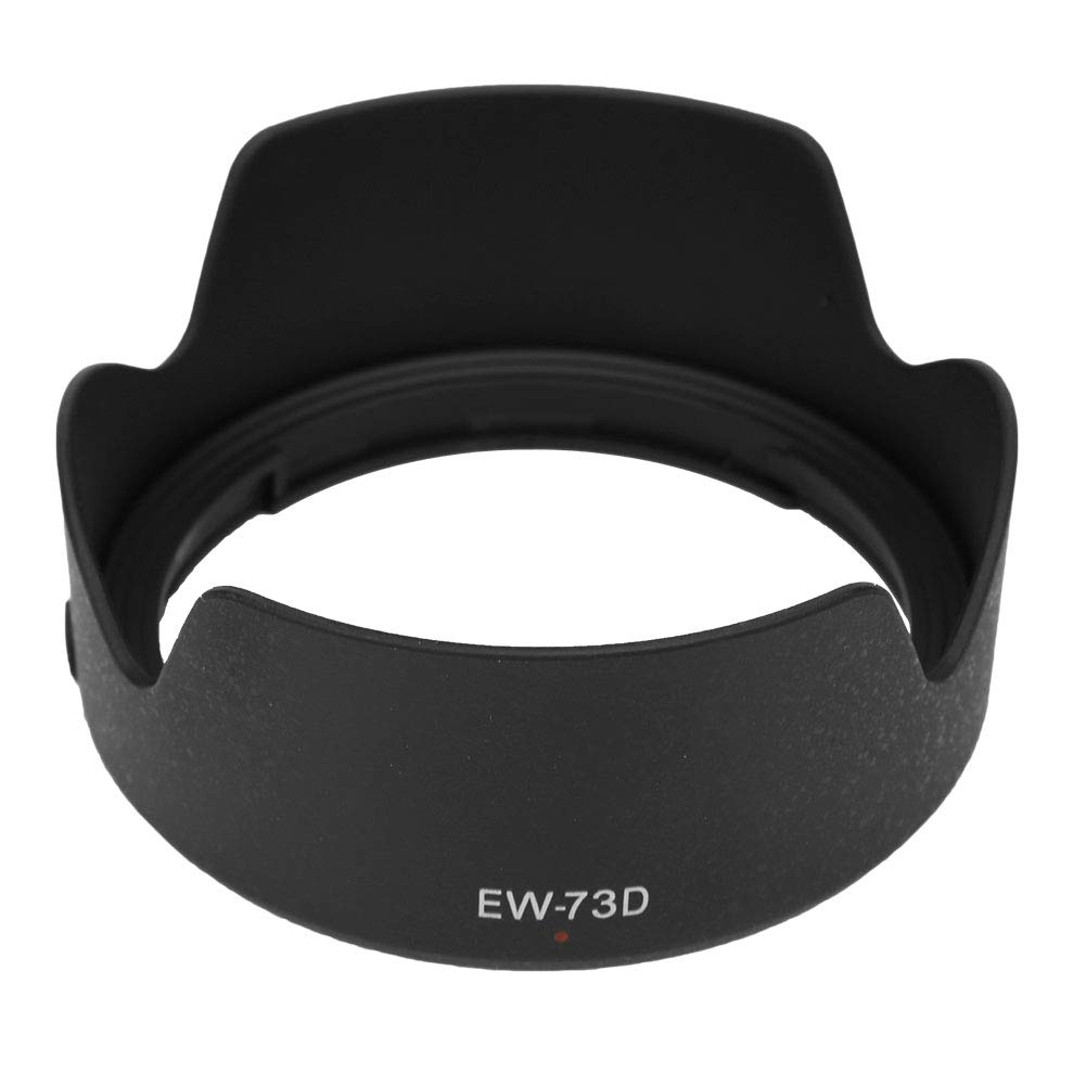 Dpofirs EW-73D Lens Hood for EF-S 18-135mm f/3.5-5.6 IS USM Cameras, Lens Shade Hood for Camera Lenses, Light Proof Lens Hood for Backlight Photography