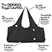 Yogiii Large Yoga Mat Bag | The Original YogiiiTotePRO | Large Yoga Mat Tote Sling Carrier with Side Pocket | Fits Most Size Mats (Obsidian Black)thumb 2