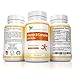 B-Complex Multivitamin Formula -Vitamins B5 - B6 - B12 Thiamine, Folic & Pantothenic Acid - Biotin - Niacin - Riboflavin + Choline - Super B Energy Vitamins - High Potency Organic Capsules - Bcomplex