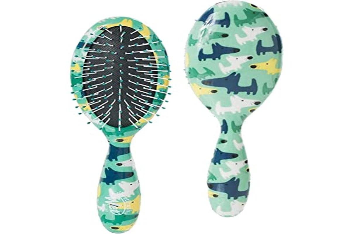 Wet Brush Pet Brush, Small Breed Detangler - Dog Camo (BPET835DOGP)