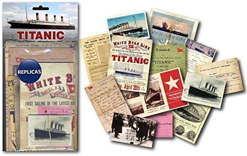 Titanic Memorabilia Pack - Titanic Resource Pack - Many Replica Documents From The Titanic by Titanic