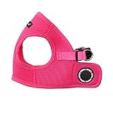 Puppia Authentic Puppia Neon Soft Vest Harness B, Pink, Small