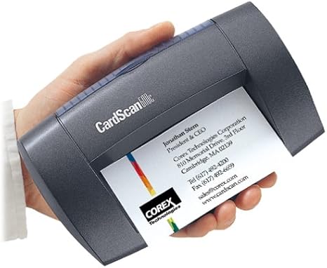 Amazon Com Cardscan Office 600c V6 Business Card Scanner
