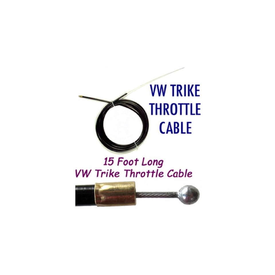 VW Trike Throttle Cable 15 foot long motorcycle throttle on PopScreen