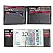 BESTKEE Money Clip RFID Leather Wallet-Slim Credit Card Pocket Wallet for Men Women