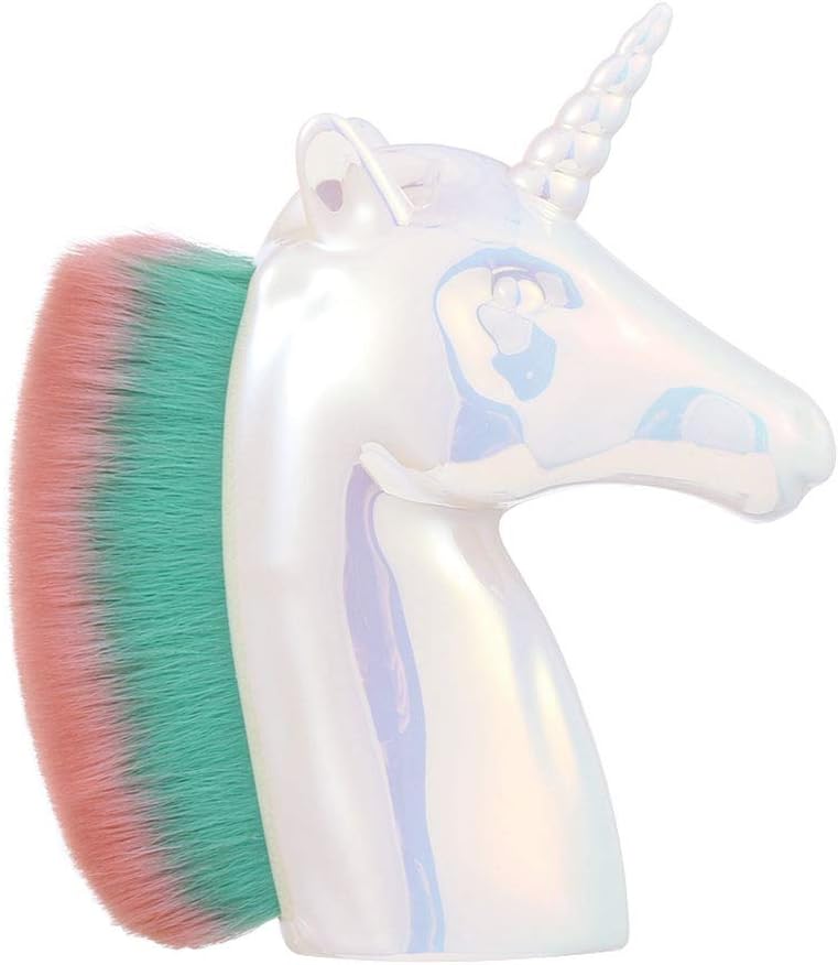 Unicorn Foundation Brush Professional Makeup Brushes For Liquid Mineral Blush Buffing Nail Dust Blending Brushes