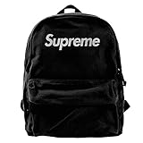 SHshuo SUPREME LOGO Canvas Backpack Travel Bag