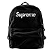 SHshuo SUPREME LOGO Canvas Backpack Travel Bag