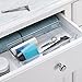 InterDesign Clarity Cosmetic Organizer Tray for Vanity Cabinet to Hold Makeup, Beauty Products - Clear