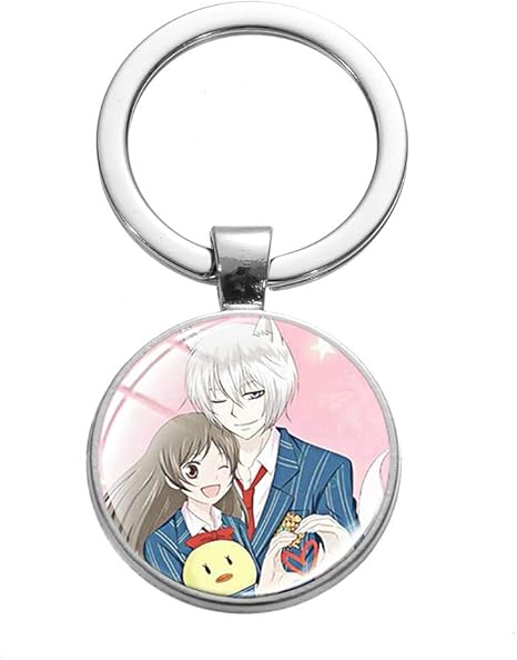 Amazon Co Jp Laihuihui 美しい日本のアニメ 神奇の愛キスキーチェーントモエ 桃音ナナミ画像ガラスカボションキーホルダー素敵なトリーンチェココミュニティコード Ysh 397 ホーム キッチン